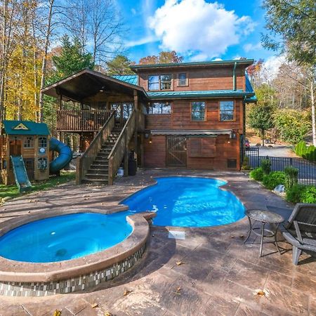 Pitter Patter Swimming Pool Ht Near D'Town Vila Gatlinburg Exterior foto