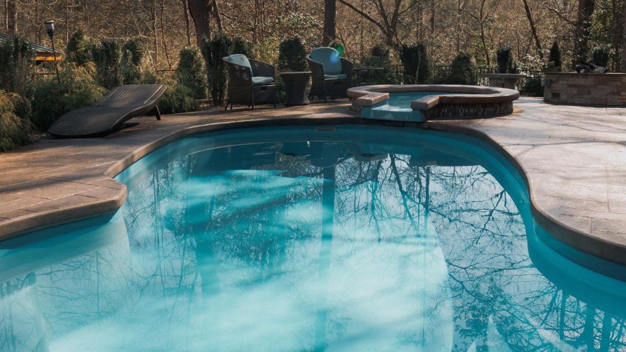 Pitter Patter Swimming Pool Ht Near D'Town Vila Gatlinburg Exterior foto